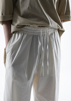 LINEN DRAWSTRING TROUSERS