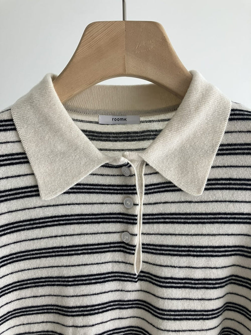 STRIPED WOOL SWEATER