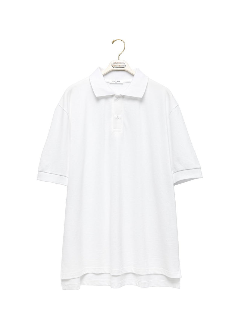 CLASSIC TWO BUTTON COLLARED POLO SHIRT