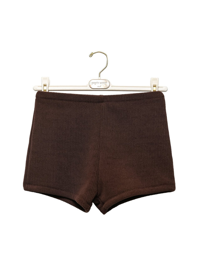 RIBBED CORDUROY MICRO SHORTS