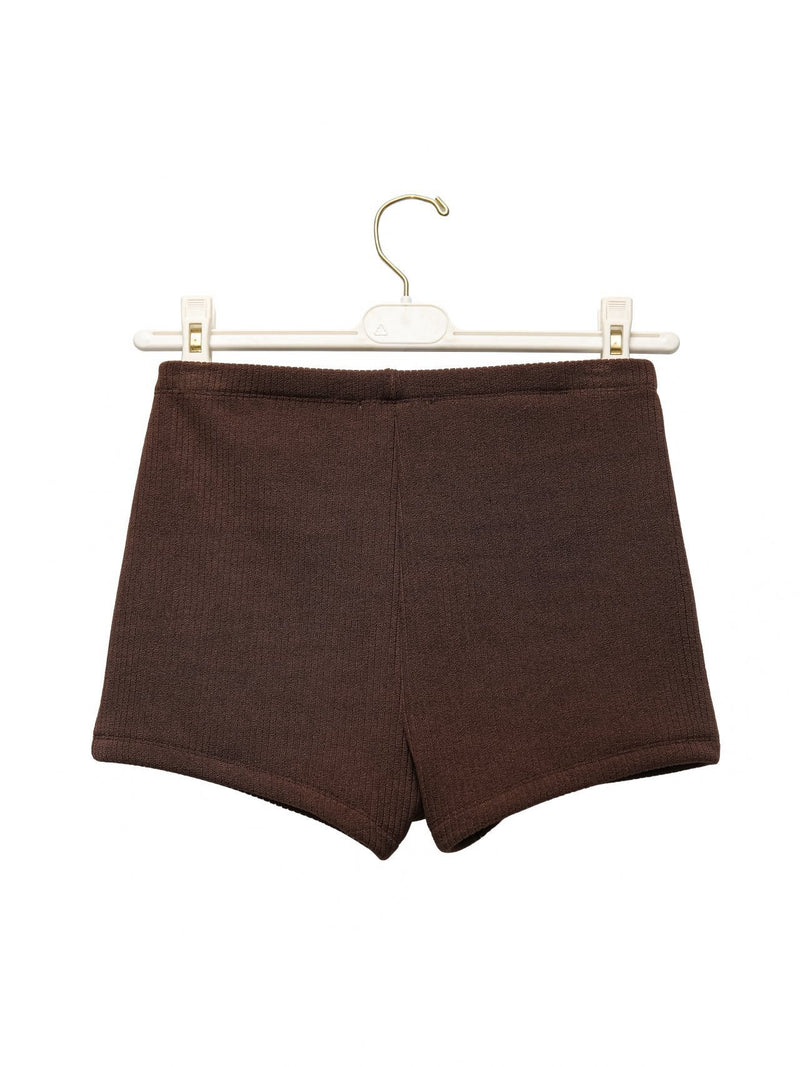 RIBBED CORDUROY MICRO SHORTS